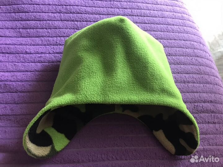 Шапка для мальчика р 48-50 двухстороняя Reima