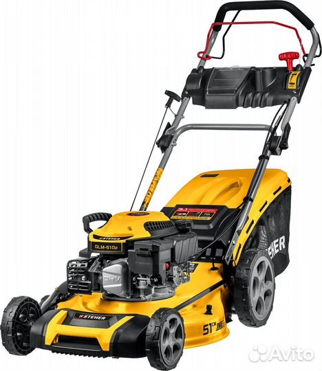 Газонокосилка бензиновая самоход. steher GLM-510p