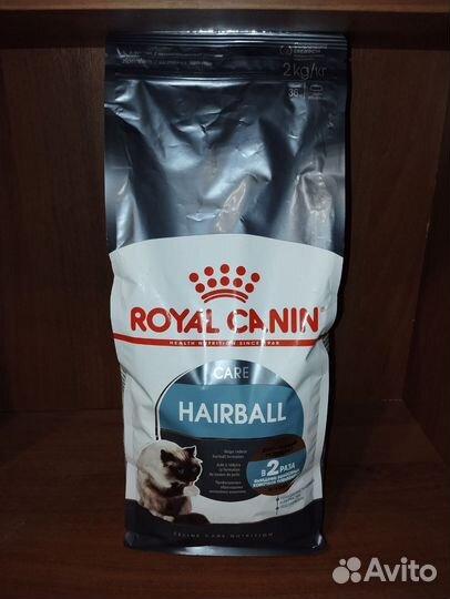 Корм для кошек Royal Canin HairBall Care 2кг
