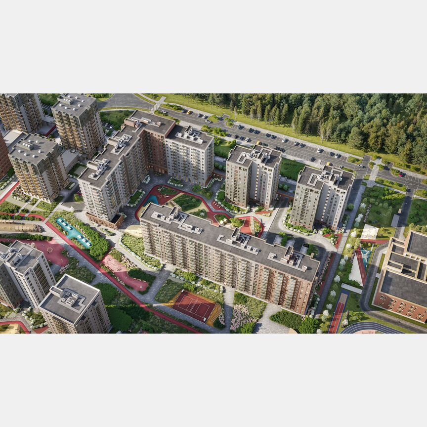 2-к. квартира, 55,6 м², 6/12 эт.