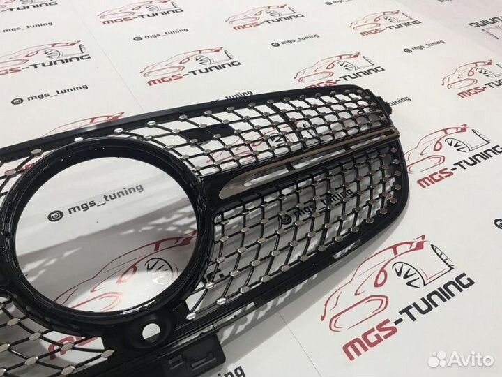 Решетка Mercedes GLE-Coupe c292 Diamond Black