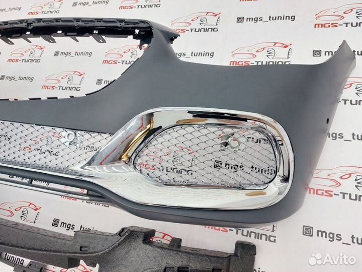 Передний бампер mercedes s-class w223 maybach