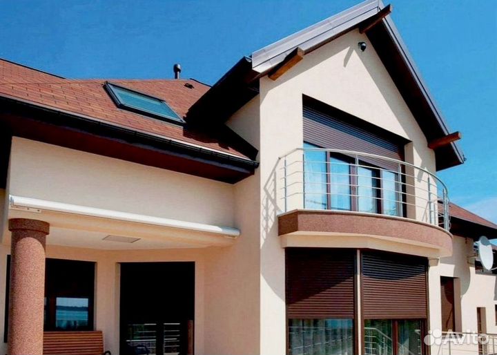 Гаражные секционные ворота рольставни