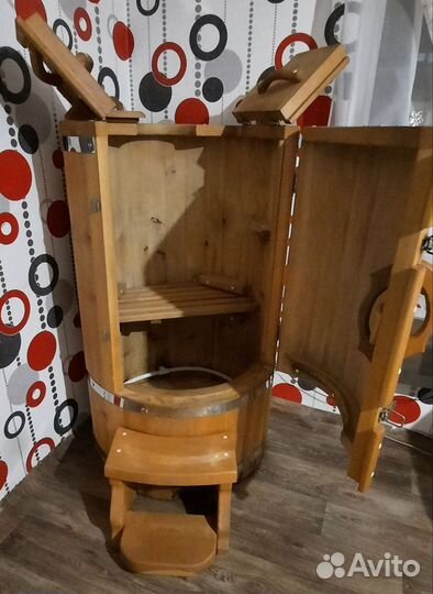 Кедровая бочка с парогенератором