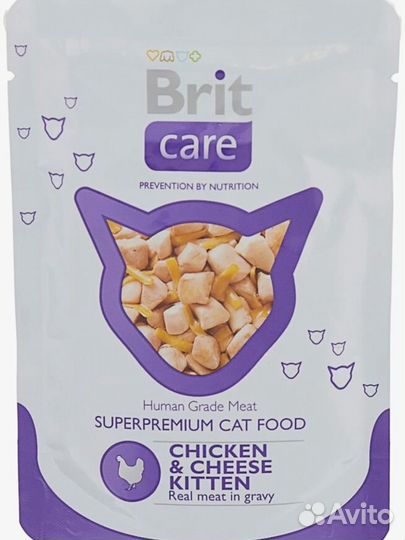 Brit care влажный корм для кошек, 24 шт