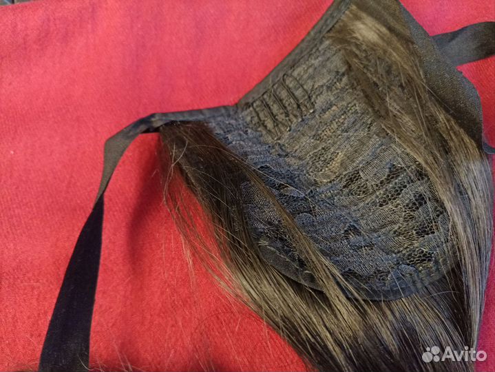 Накладной хвост из искусственных волос