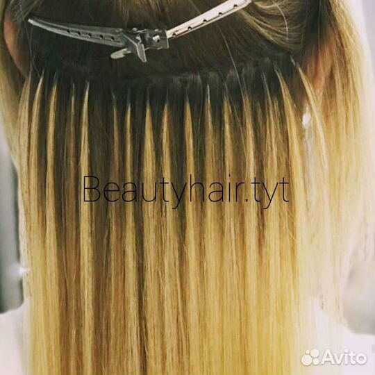 Снятие наращенных волос