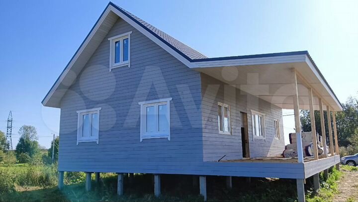 Дом 100 м² на участке 12 сот.