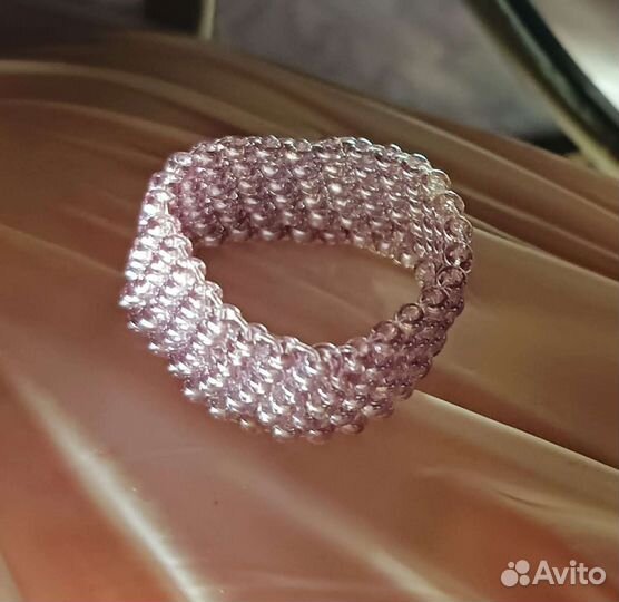 Кольцо фиолетовое