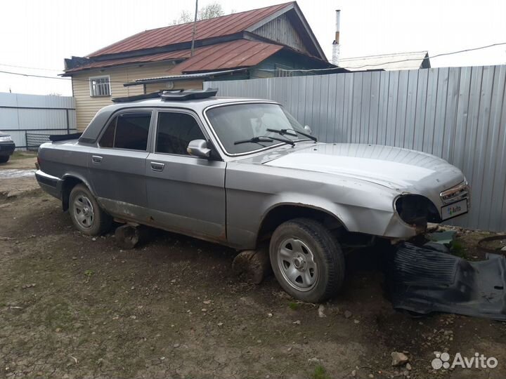 ГАЗ 31105 Волга 2.3 МТ, 2006, битый, 260 000 км