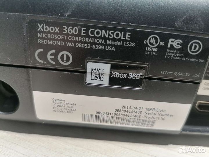 Xbox 360Е+2джоя, 999игр Прошит
