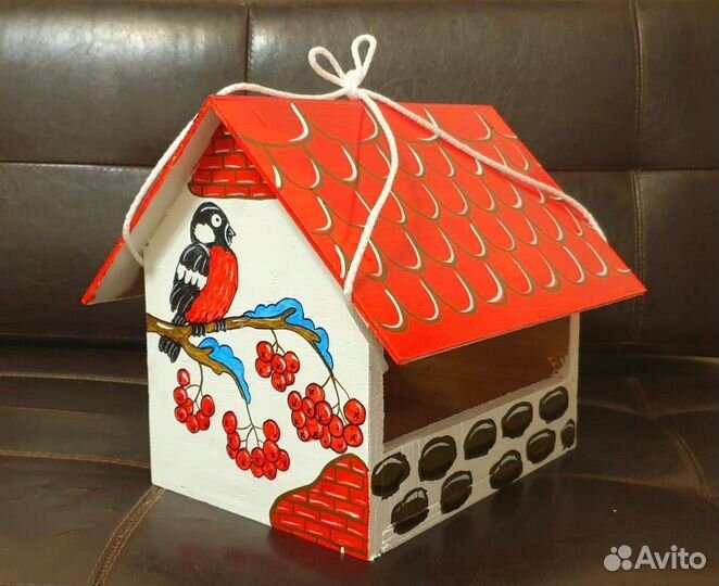 Кормушка Гнездовой домик для попугаев