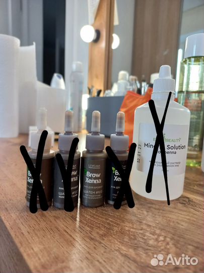 Хна для бровей brow henna