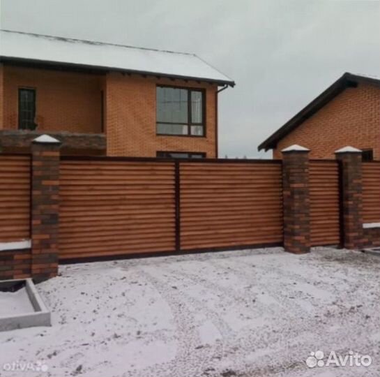 Откатные ворота 