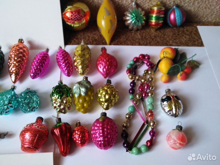 Игрушки на елку СССР