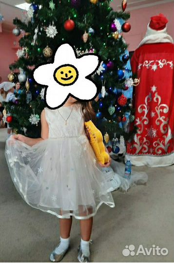 Платье нарядное, производство Турция, р. 110