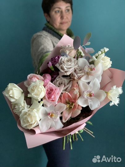 Букет цветов на 8 марта