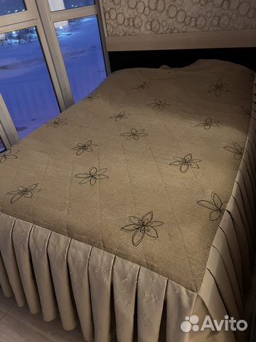 Покрывало на кровать бу
