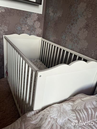 Кроватка детская IKEA хенсвик