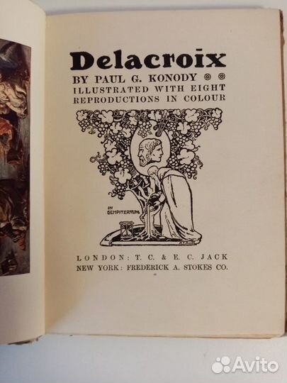Delacroix:Masterpieces in Colour by Paul G. Konody