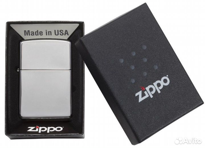 Зажигалка Zippo 250 High Polish Chrome Новая