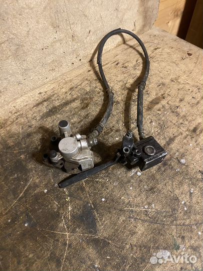 Система переднего тормоза скутер