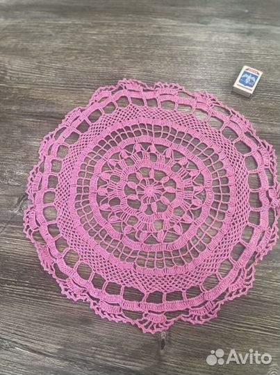 Вязаные салфетки