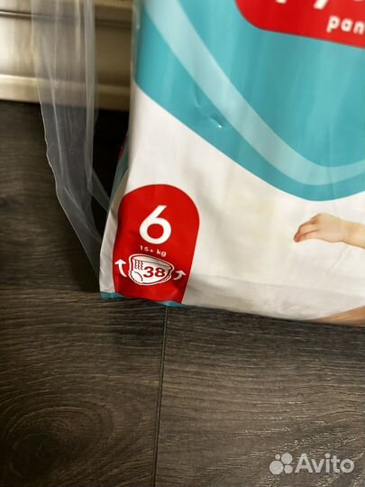 Подгузники трусики pampers 6 памперсы