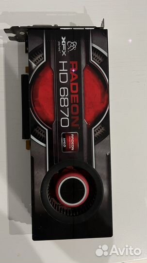 Видеокарта XFX Radeon HD 6870 1Gb