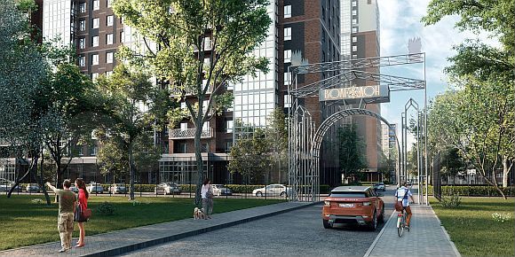 1-к. квартира, 93,2 м², 17/20 эт.