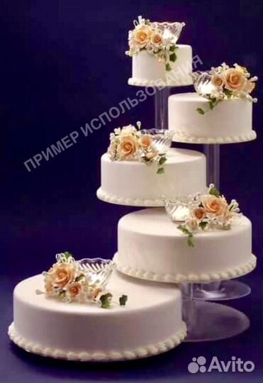 Подставка для свадебного торта/кэндибара «Каскад»
