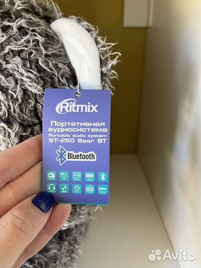 Портативная колонка в виде медвежонка