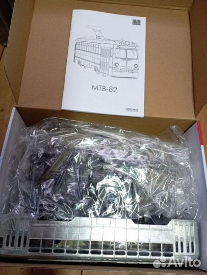 Трамвай мтв-82 сборная модель 4047AVD