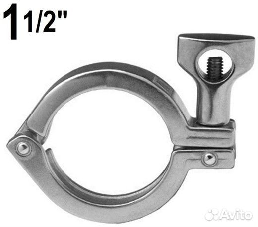 Хомут для кламп-соединения 1.5 дюйма