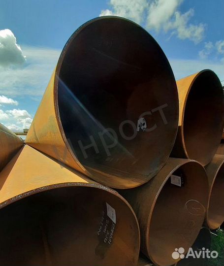 Прямошовная стальная труба 720х8 со склада Санкт- Петербург с доставкой в Екатеринбург