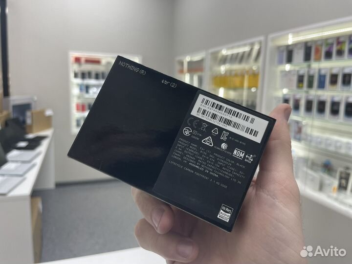 Nothing Ear 2 Чёрные запечатанные/с гарантией/Цум