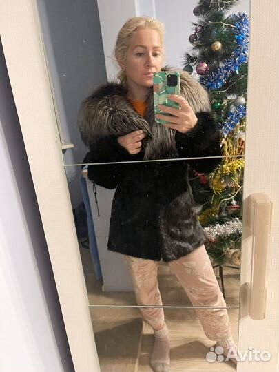 Шуба норковая 46 размер