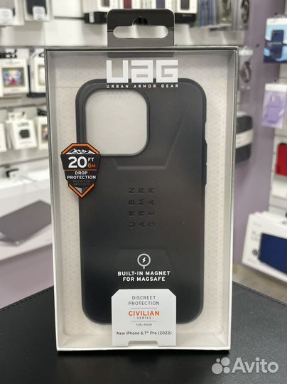 UAG iPhone 14 Pro Max Civilian Black (MagSafe)