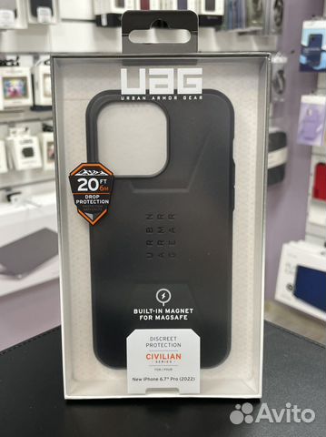 UAG iPhone 14 Pro Max Civilian Black (MagSafe)