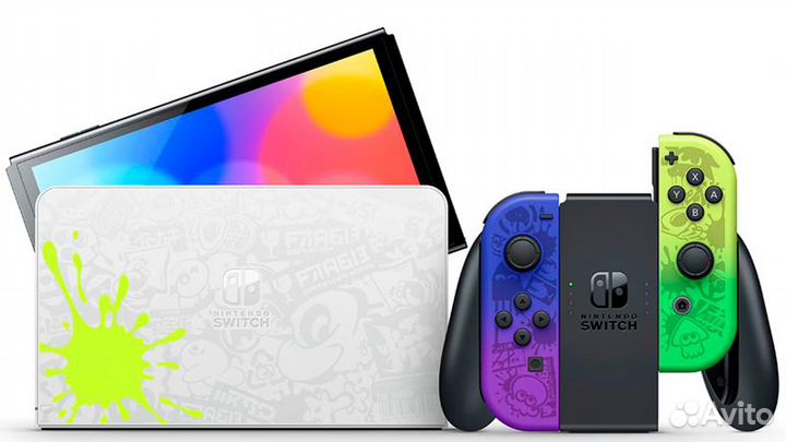 Nintendo Switch oled-модель (Splatoon 3 Edition)