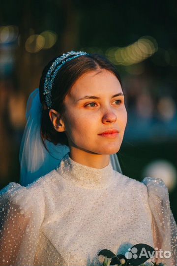 Украшение на голову свадебное