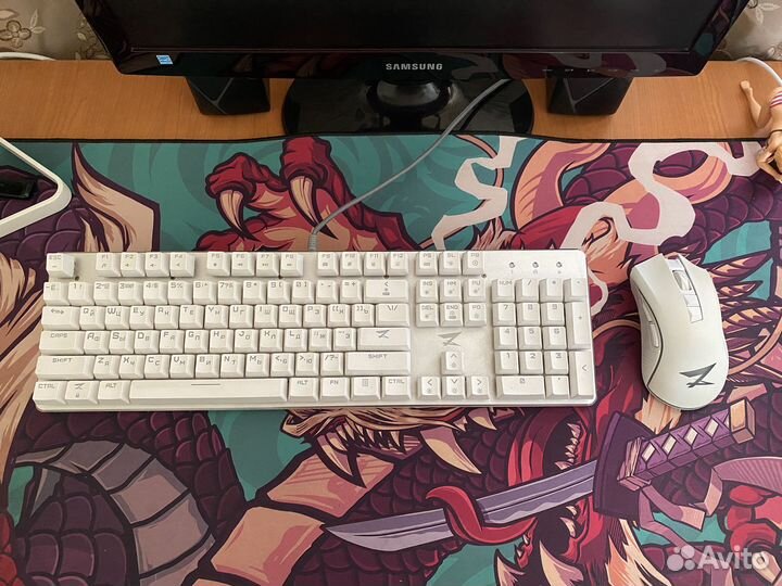 ZET gaming клавиатура, мышь, микрофон