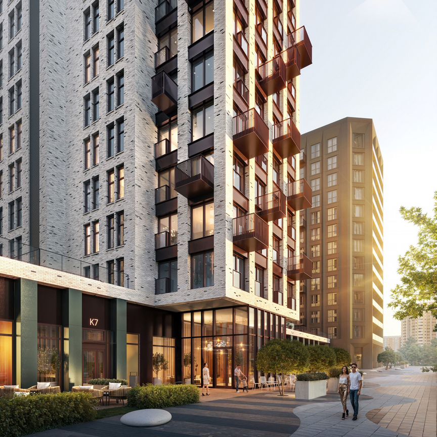 2-к. квартира, 53,9 м², 13/27 эт.