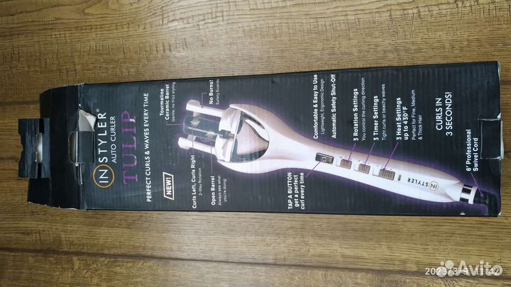 Плойка для волос Instyler auto curler Tulip