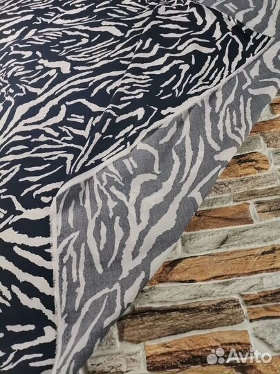 Ткань с принтом зебра