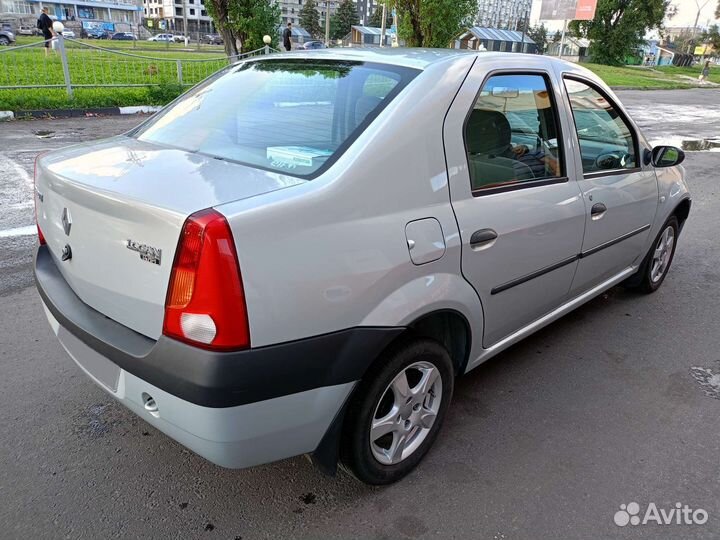 Renault Logan 1.4 МТ, 2008, 117 000 км