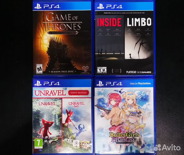 Редкие игры на PS4