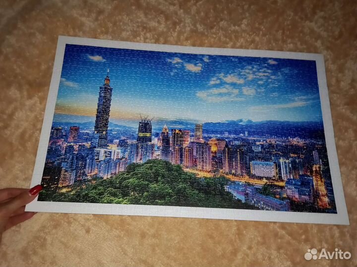 Пазлы пластиковые