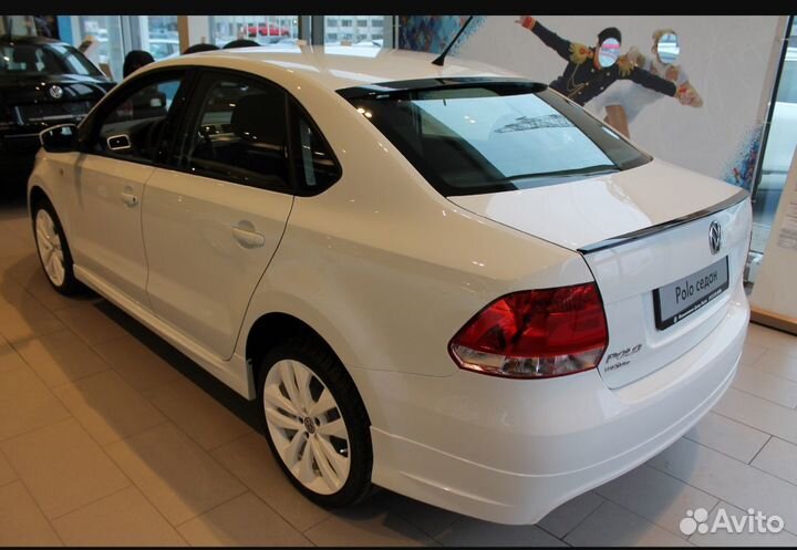 Козырек на заднее стекло VW Polo Sedan