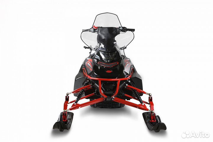 Снегоход ikudzo hunter 650LK 22 красно-черный